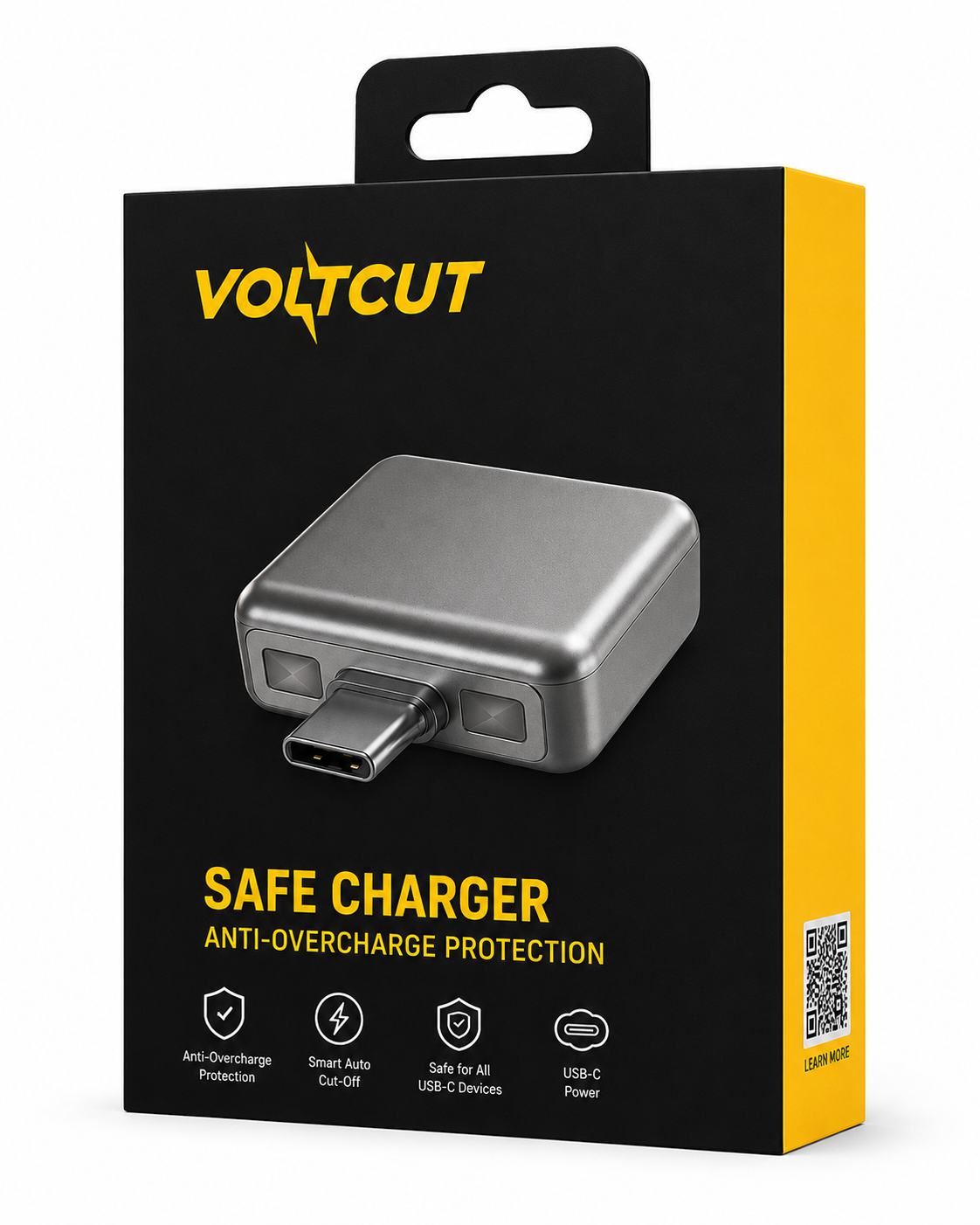 VoltCut™ Shop Anti-Overcharge Safe Charger for USB-C Devices Box